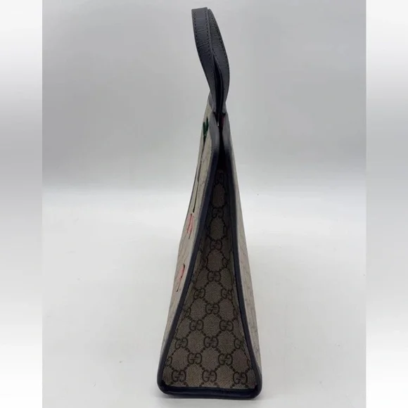 Gucci Monogram Bag with Green Cat and Red Stars - Picture 5 of 11